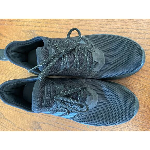 Adidas Mens Black Mesh Sneakers Size 10 - Picture 2 of 8